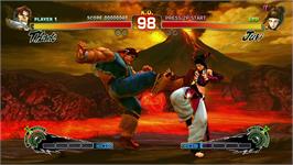 In game image of Super Street Fighter 4 - Arcade Edition on the Microsoft Xbox 360.