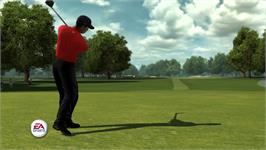 In game image of Tiger Woods Pga Tour 08 on the Microsoft Xbox 360.