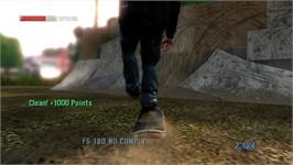 In game image of Tony Hawk's Project 8 on the Microsoft Xbox 360.