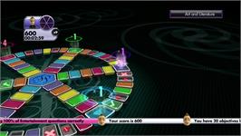 In game image of Trivial Pursuit on the Microsoft Xbox 360.