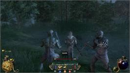 In game image of Two Worlds 2 on the Microsoft Xbox 360.