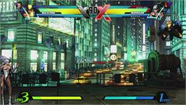 In game image of Ultimate Marvel Vs. Capcom 3 on the Microsoft Xbox 360.