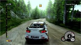 In game image of WRC 3 - FIA World Rally Championship on the Microsoft Xbox 360.