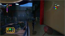 In game image of Walt Disney Pictures Presents Meet the Robinsons on the Microsoft Xbox 360.