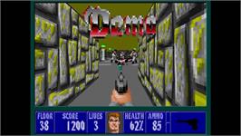In game image of Wolfenstein 3d on the Microsoft Xbox 360.