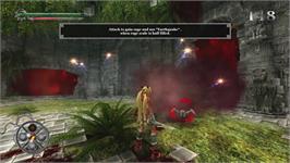 In game image of X-blades on the Microsoft Xbox 360.