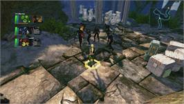 In game image of Young Justice - Legacy on the Microsoft Xbox 360.
