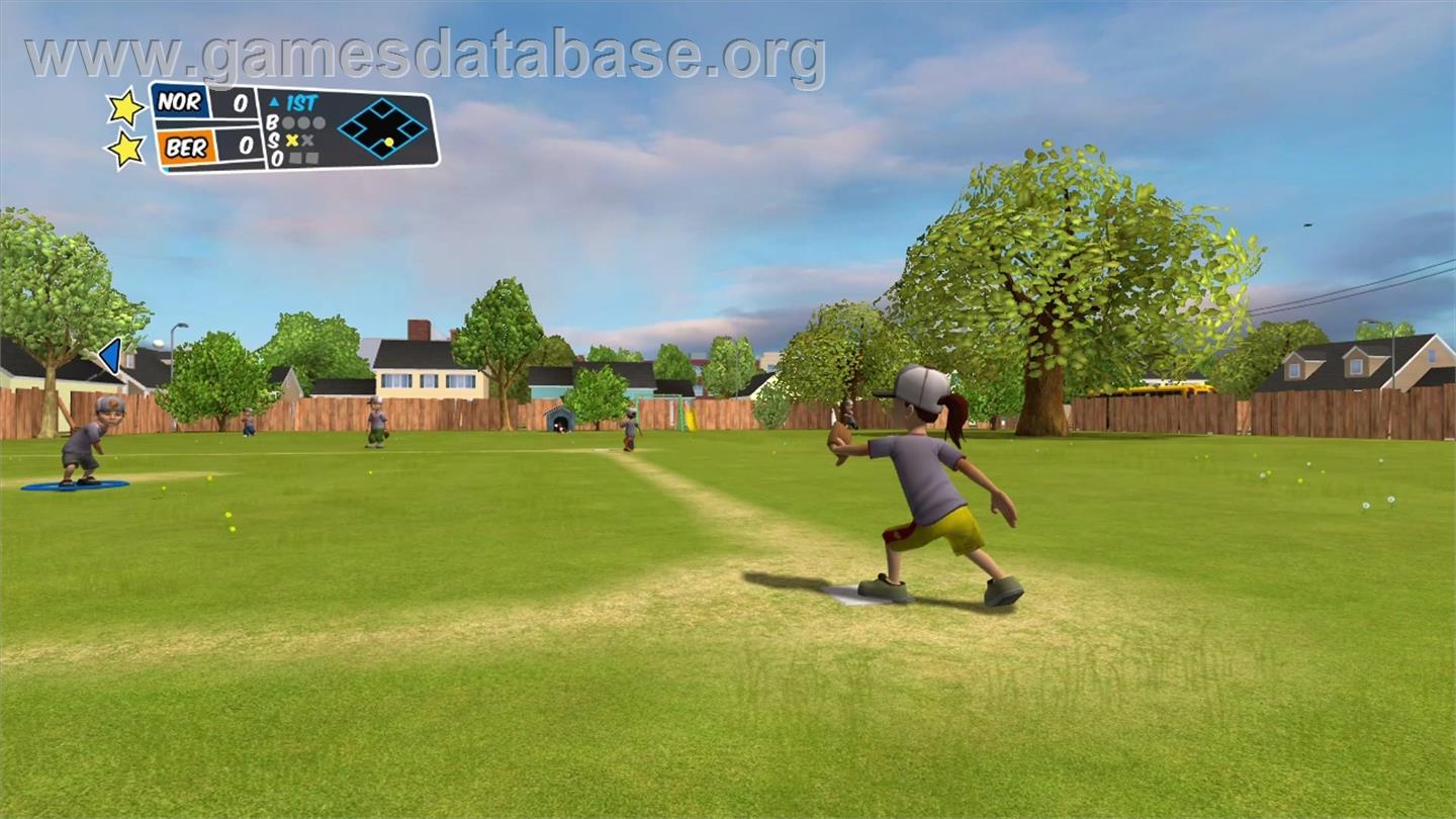 Backyard Sports - Sandlot Sluggers - Microsoft Xbox 360 - Artwork - In Game