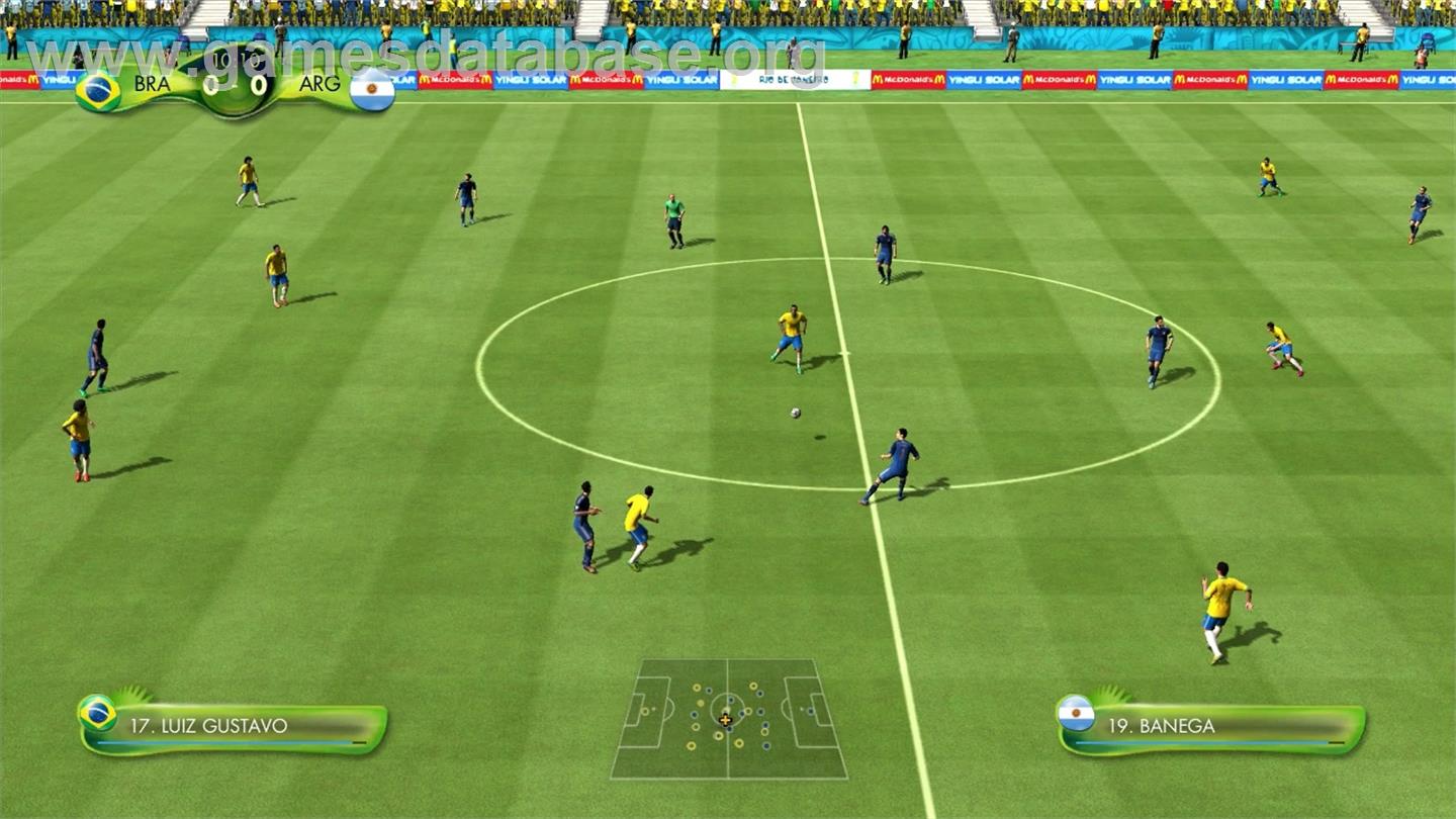 Coupe Du Monde De La Fifa - Brésil 2014 - Microsoft Xbox 360 - Artwork - In Game