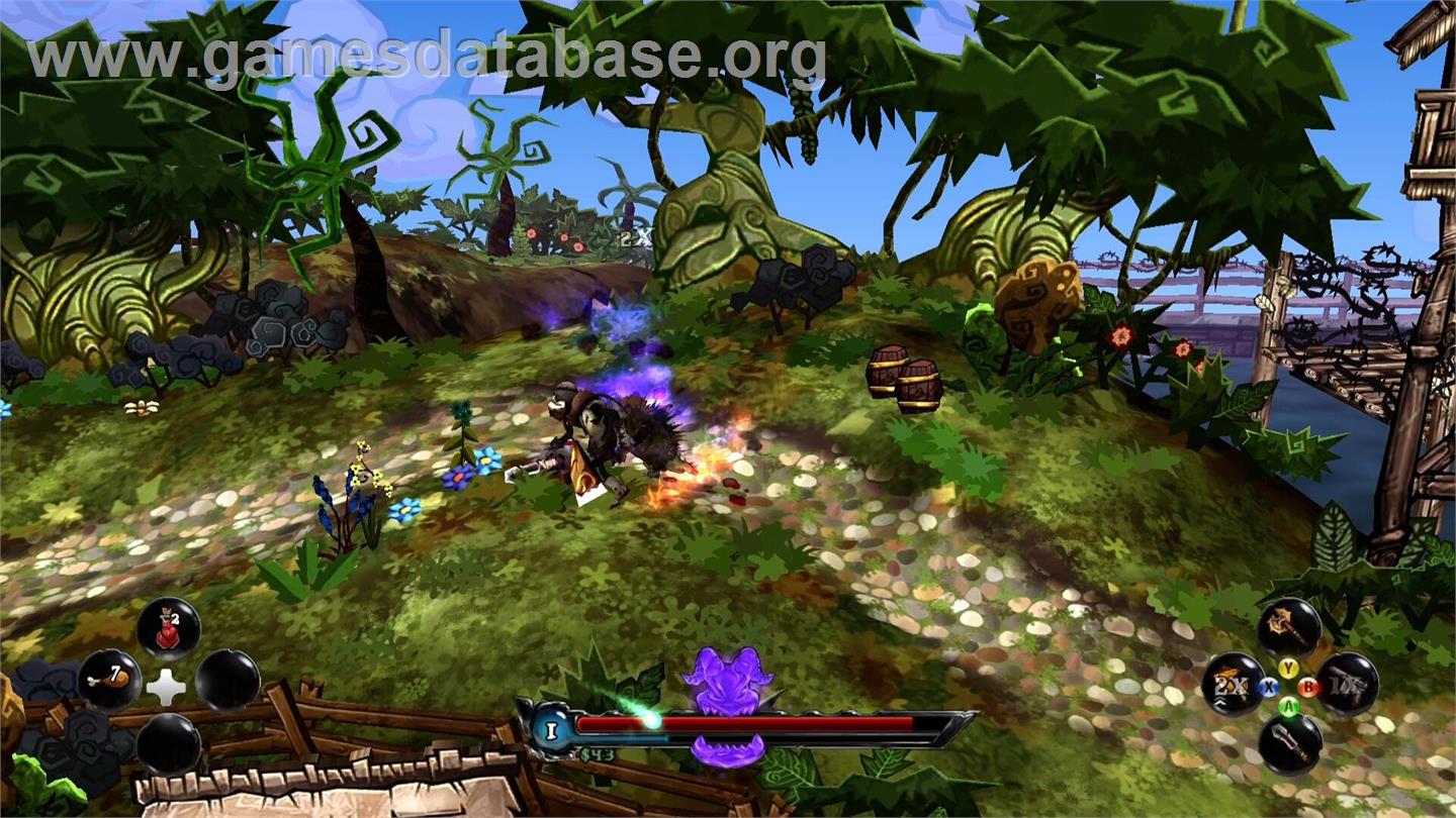 Deathspank - Thongs Of Virtue - Microsoft Xbox 360 - Artwork - In Game