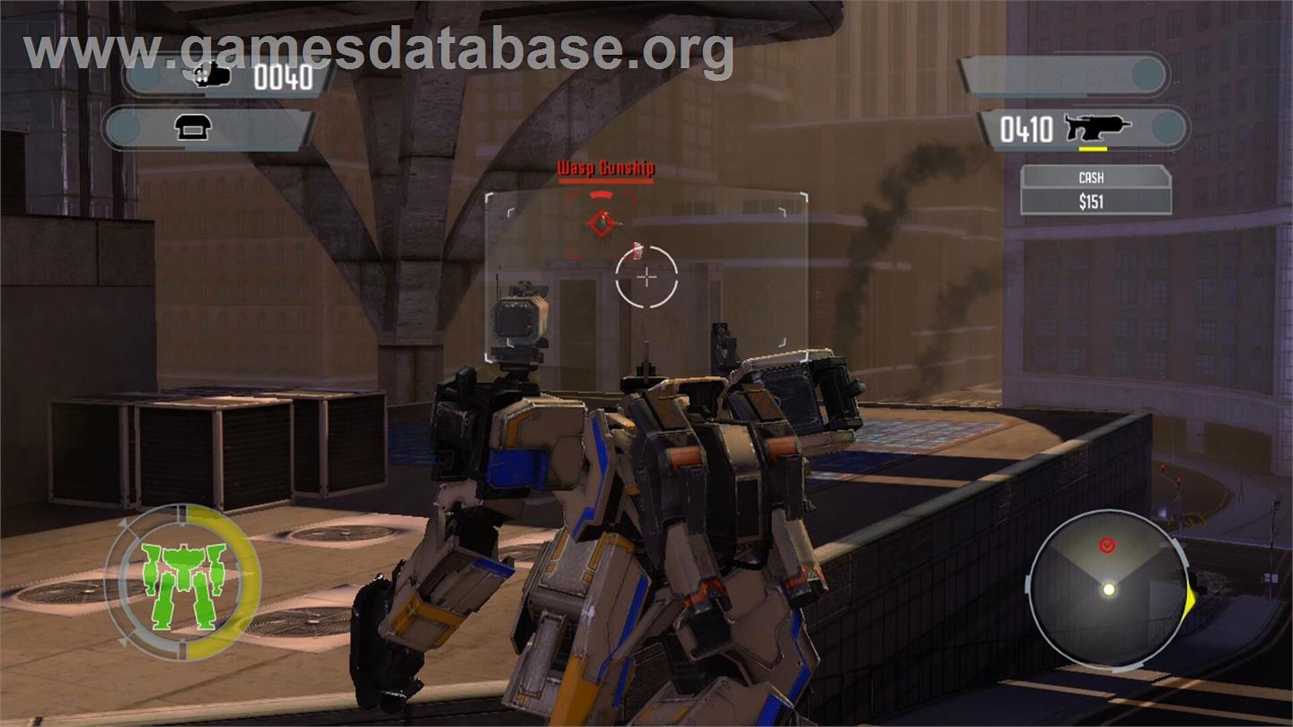 Front Mission Evolved - Microsoft Xbox 360 - Artwork - In Game