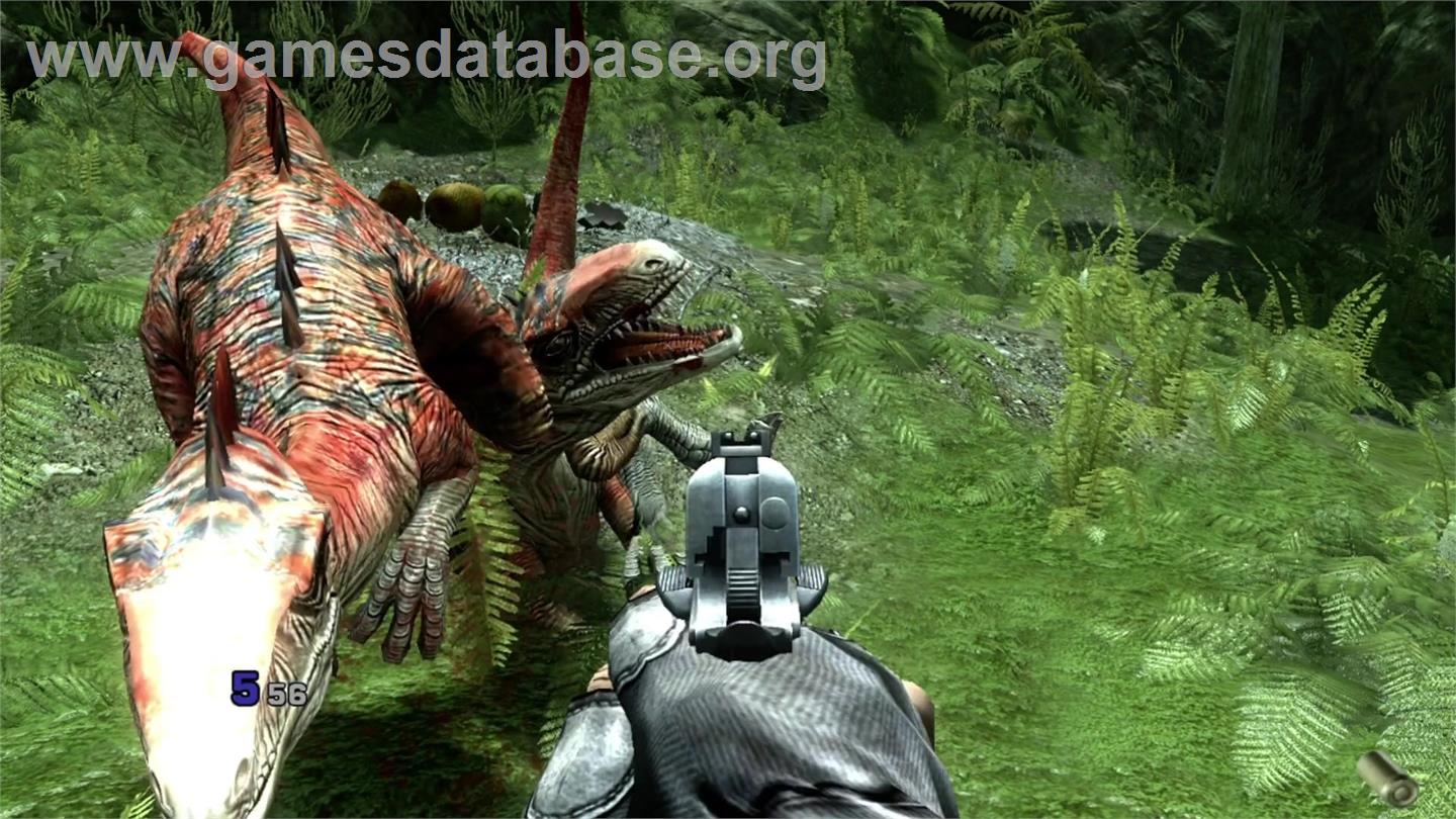 Jurassic - The Hunted - Microsoft Xbox 360 - Artwork - In Game