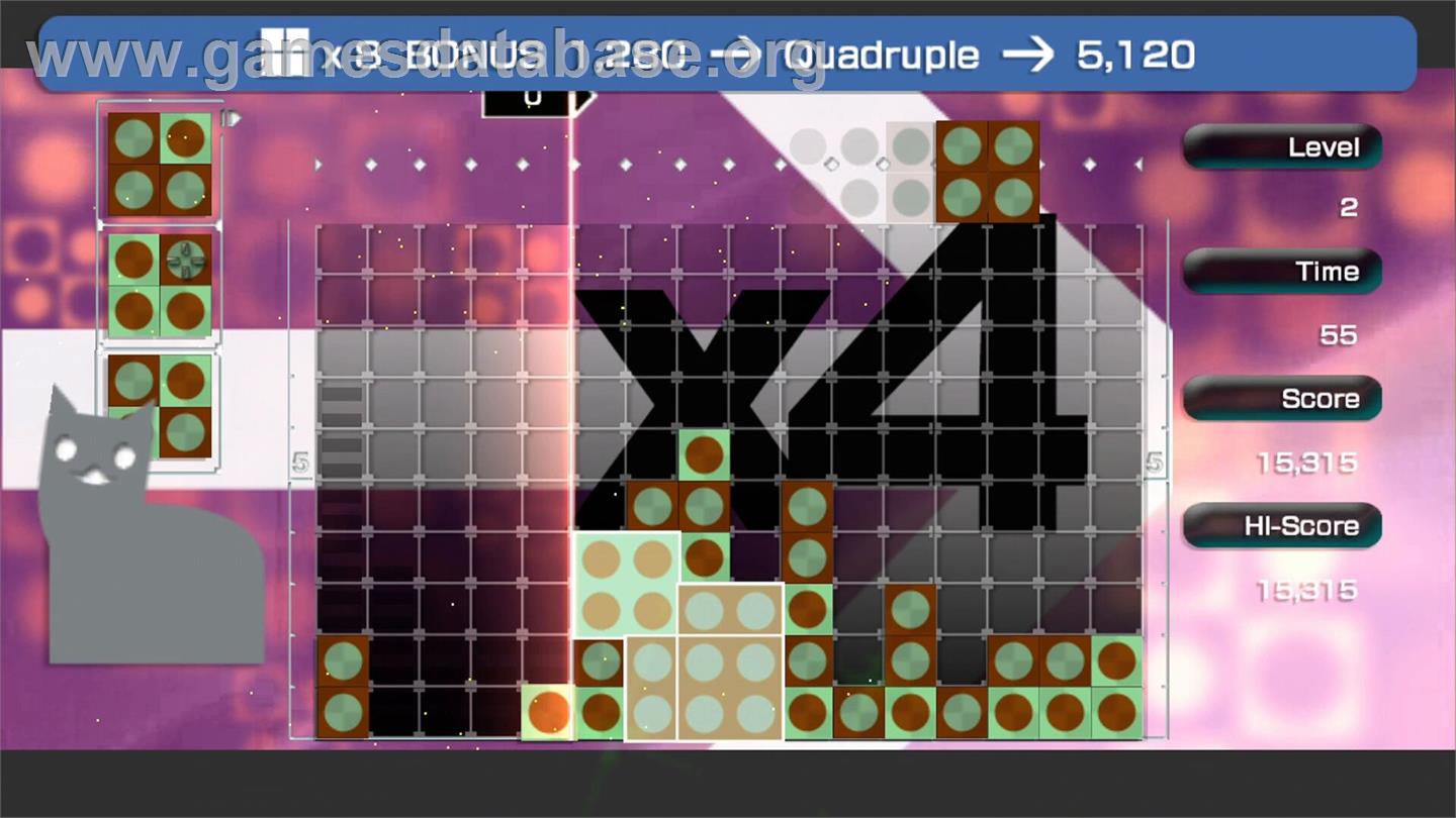 Lumines Live! - Microsoft Xbox 360 - Artwork - In Game