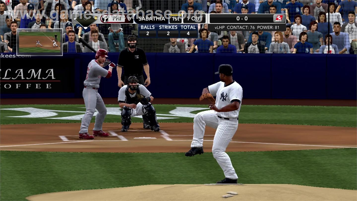 Major League Baseball 2k10 - Microsoft Xbox 360 - Artwork - In Game