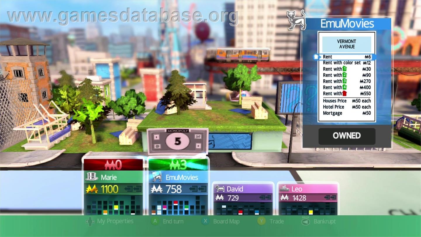 Monopoly Plus - Microsoft Xbox 360 - Artwork - In Game