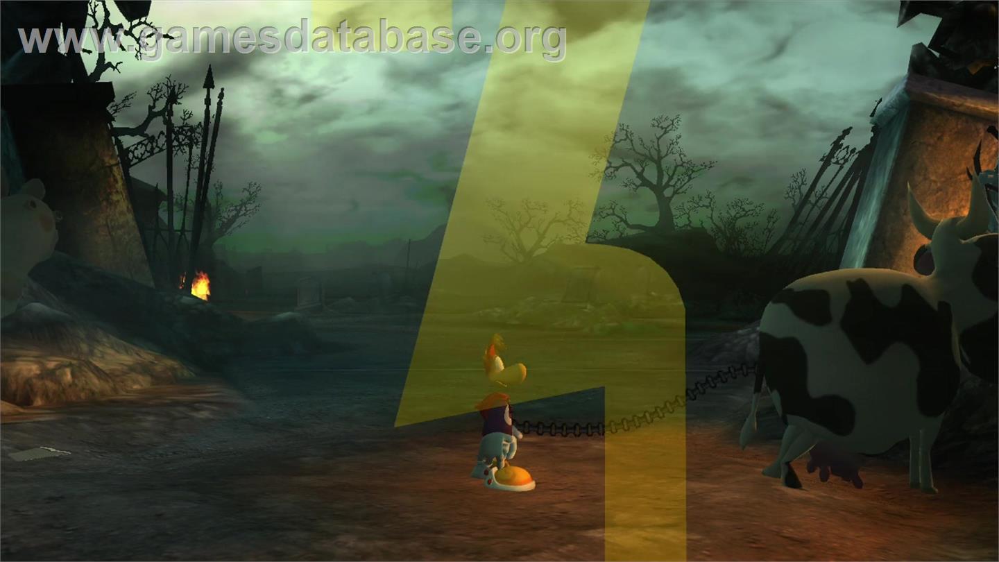 Rayman - Raving Rabbids - Microsoft Xbox 360 - Artwork - In Game