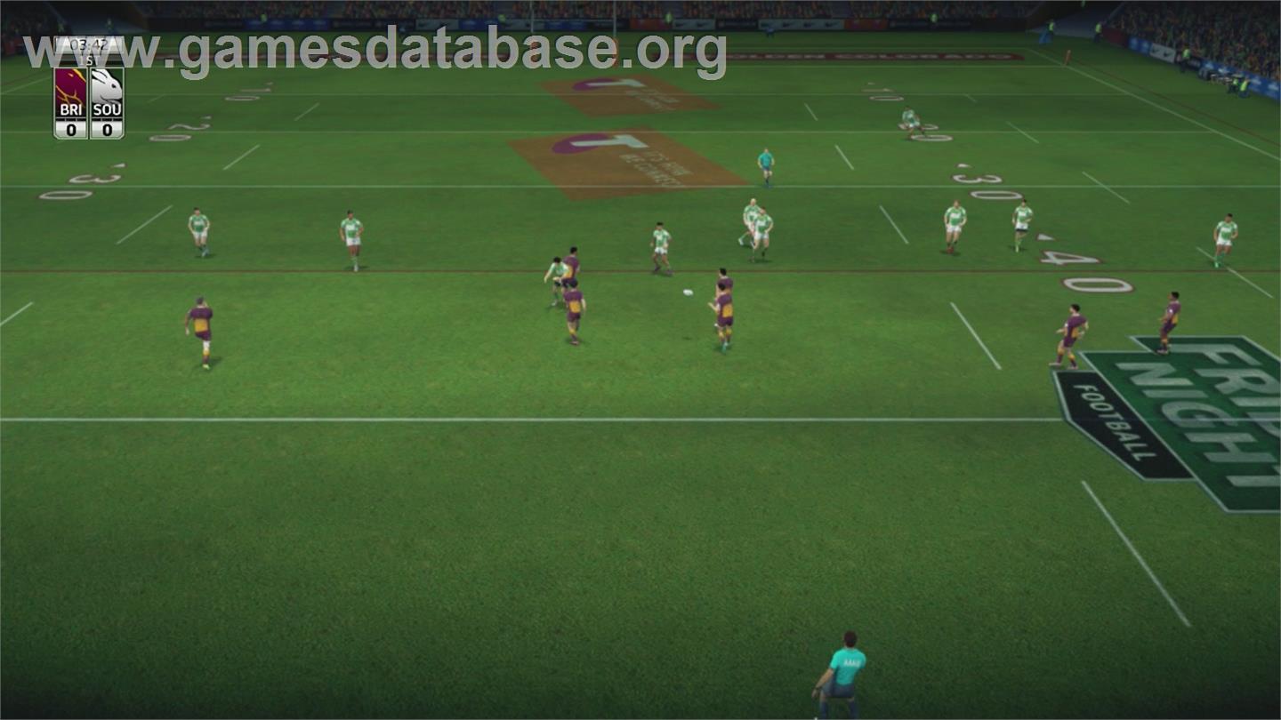 Rugby League Live 3 - Microsoft Xbox 360 - Artwork - In Game