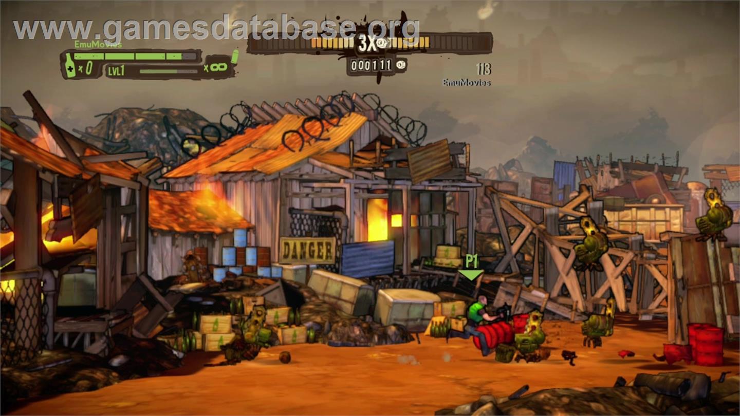 Shoot Many Robots - Microsoft Xbox 360 - Artwork - In Game