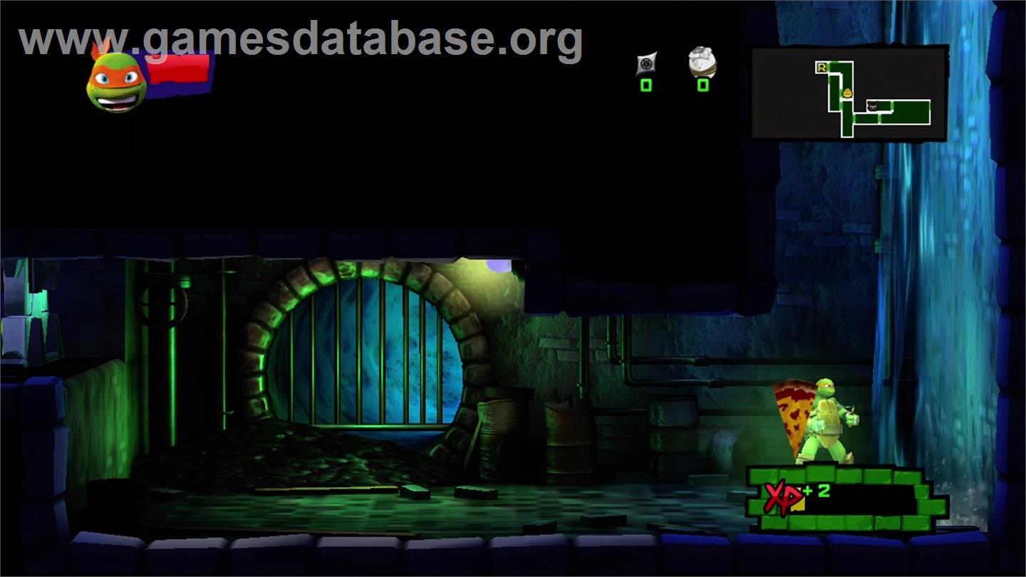 Teenage Mutant Ninja Turtles - Danger Of The Ooze - Microsoft Xbox 360 - Artwork - In Game