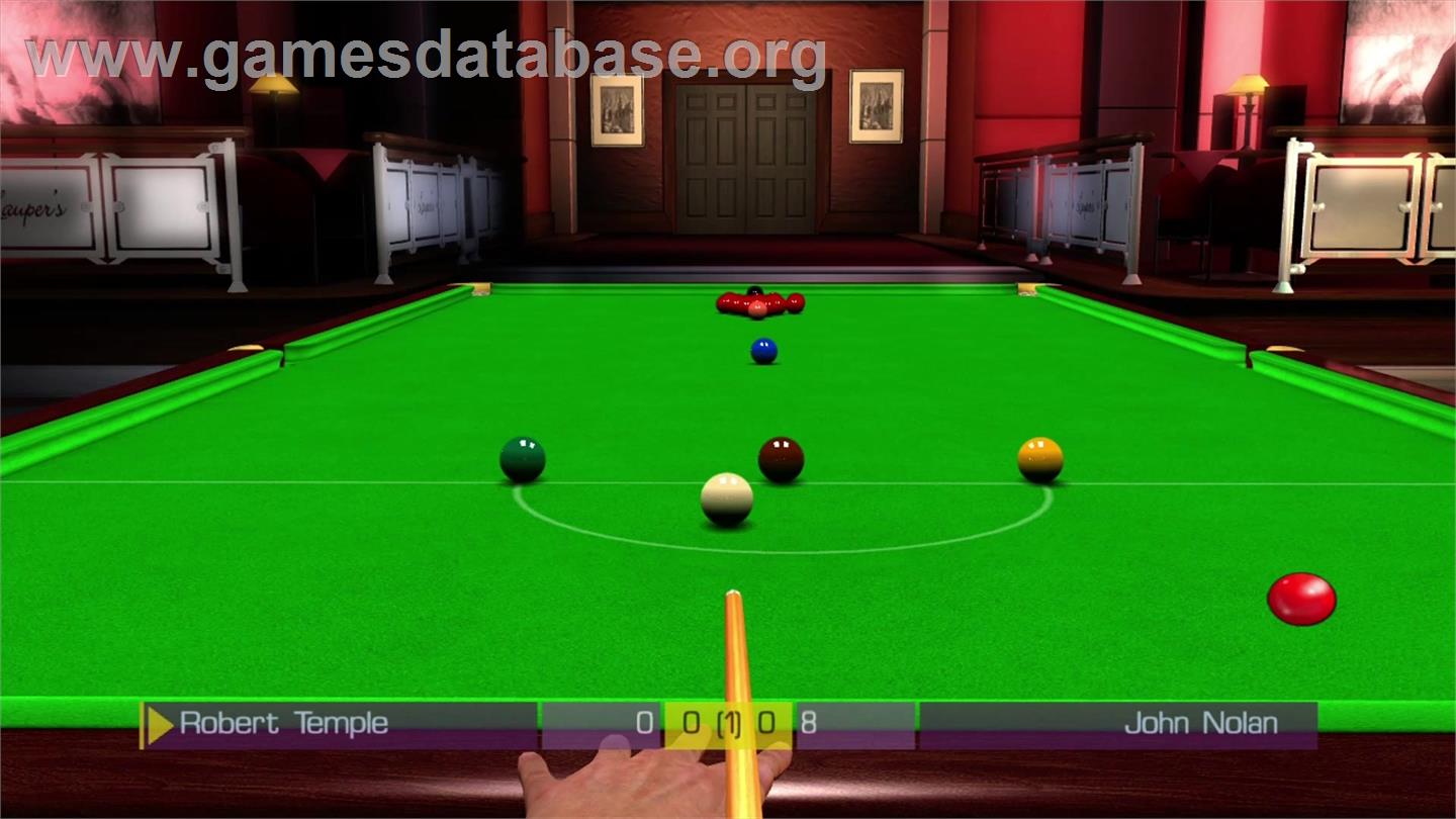 WSC Real 09 - World Snooker Championship - Microsoft Xbox 360 - Artwork - In Game