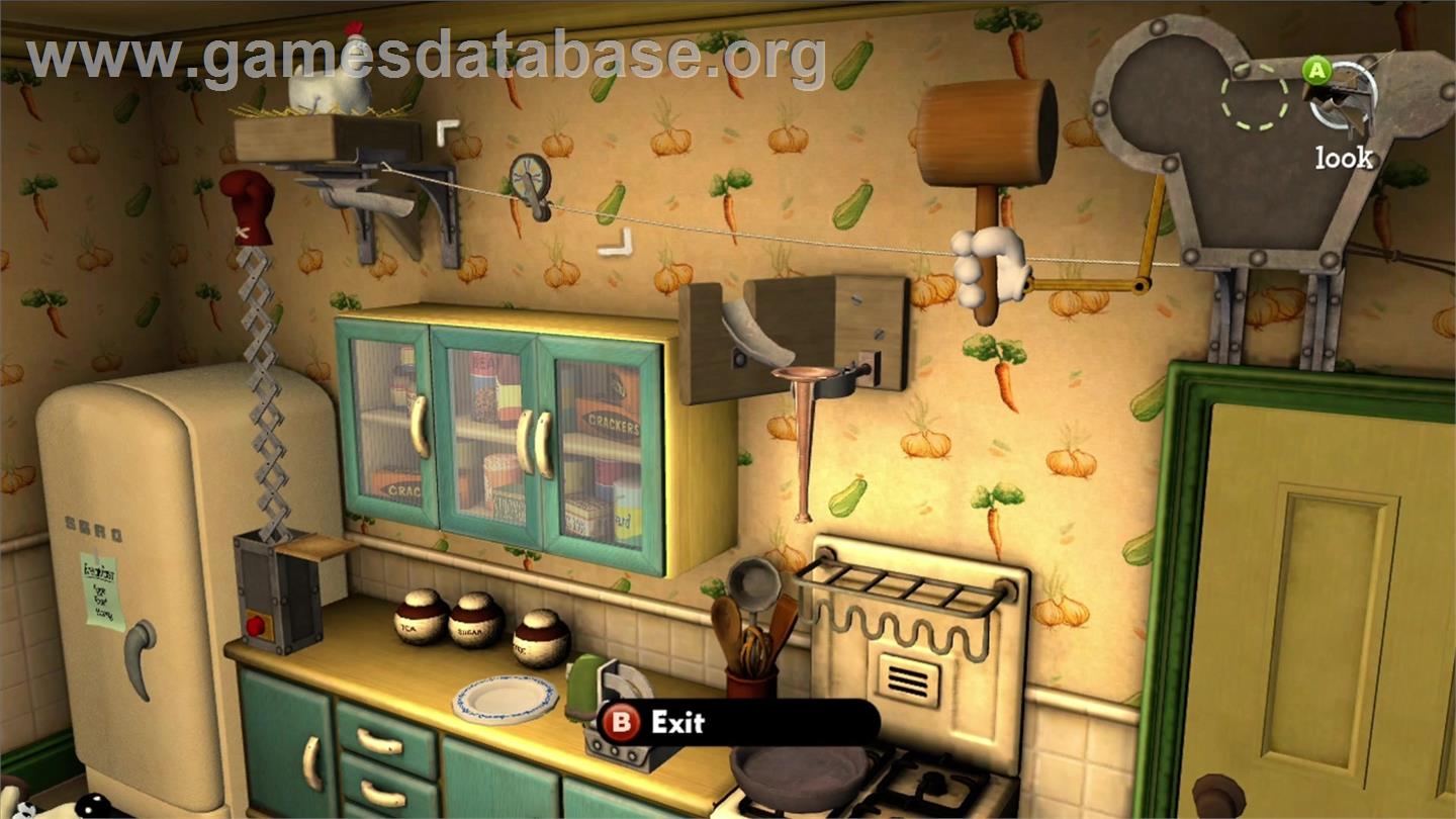 Wallace And Gromit's Grand Adventures - Episode 1 - Fright Of The Bumblebees - Microsoft Xbox 360 - Artwork - In Game
