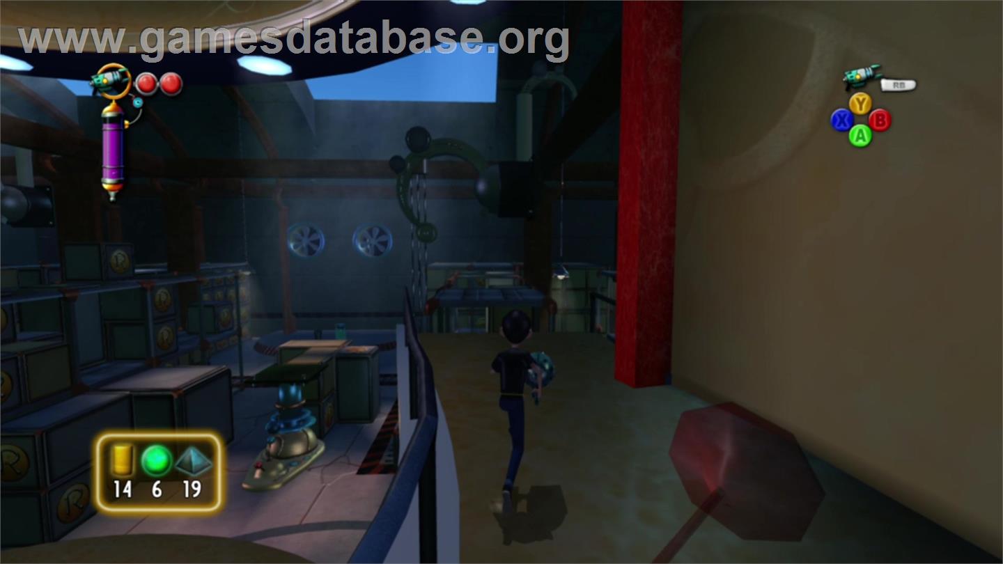 Walt Disney Pictures Presents Meet the Robinsons - Microsoft Xbox 360 - Artwork - In Game
