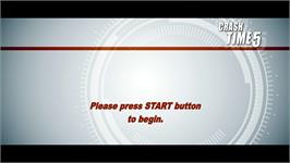Title screen of Crash Time 5 - Undercover on the Microsoft Xbox 360.