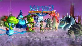 Title screen of Kameo - Elements Of Power on the Microsoft Xbox 360.