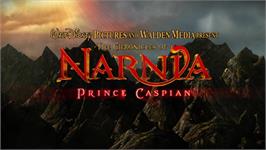 Title screen of Monde De Narnia - Chapitre 2 - Le Prince Caspian, Le on the Microsoft Xbox 360.