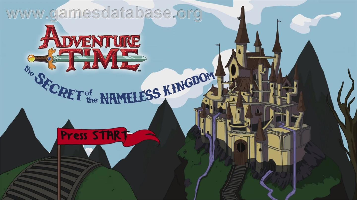 Adventure Time - Le Secret Du Royaume Sans Nom - Microsoft Xbox 360 - Artwork - Title Screen