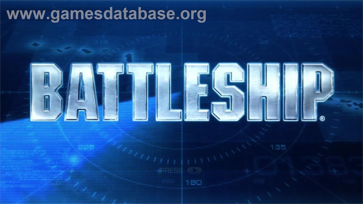 Battleship - Microsoft Xbox 360 - Artwork - Title Screen