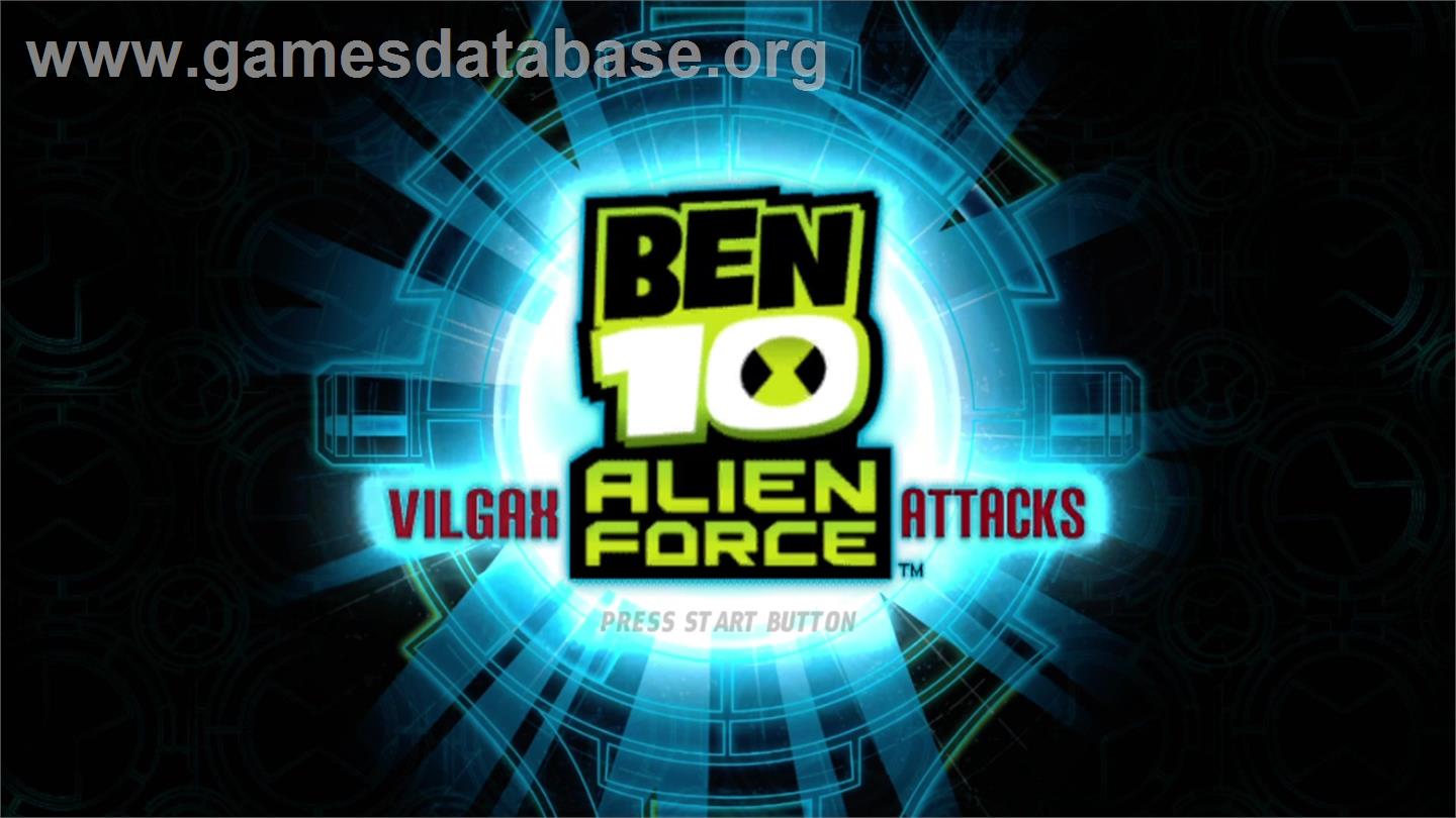 Ben 10 - Alien Force - Vilgax Attacks - Microsoft Xbox 360 - Artwork - Title Screen