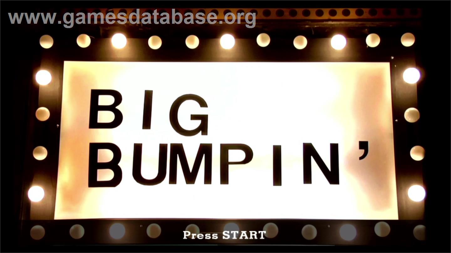 Big Bumpin' - Microsoft Xbox 360 - Artwork - Title Screen
