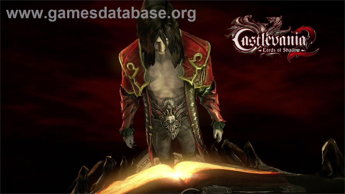 Castlevania - Lords Of Shadow 2 - Microsoft Xbox 360 - Artwork - Title Screen