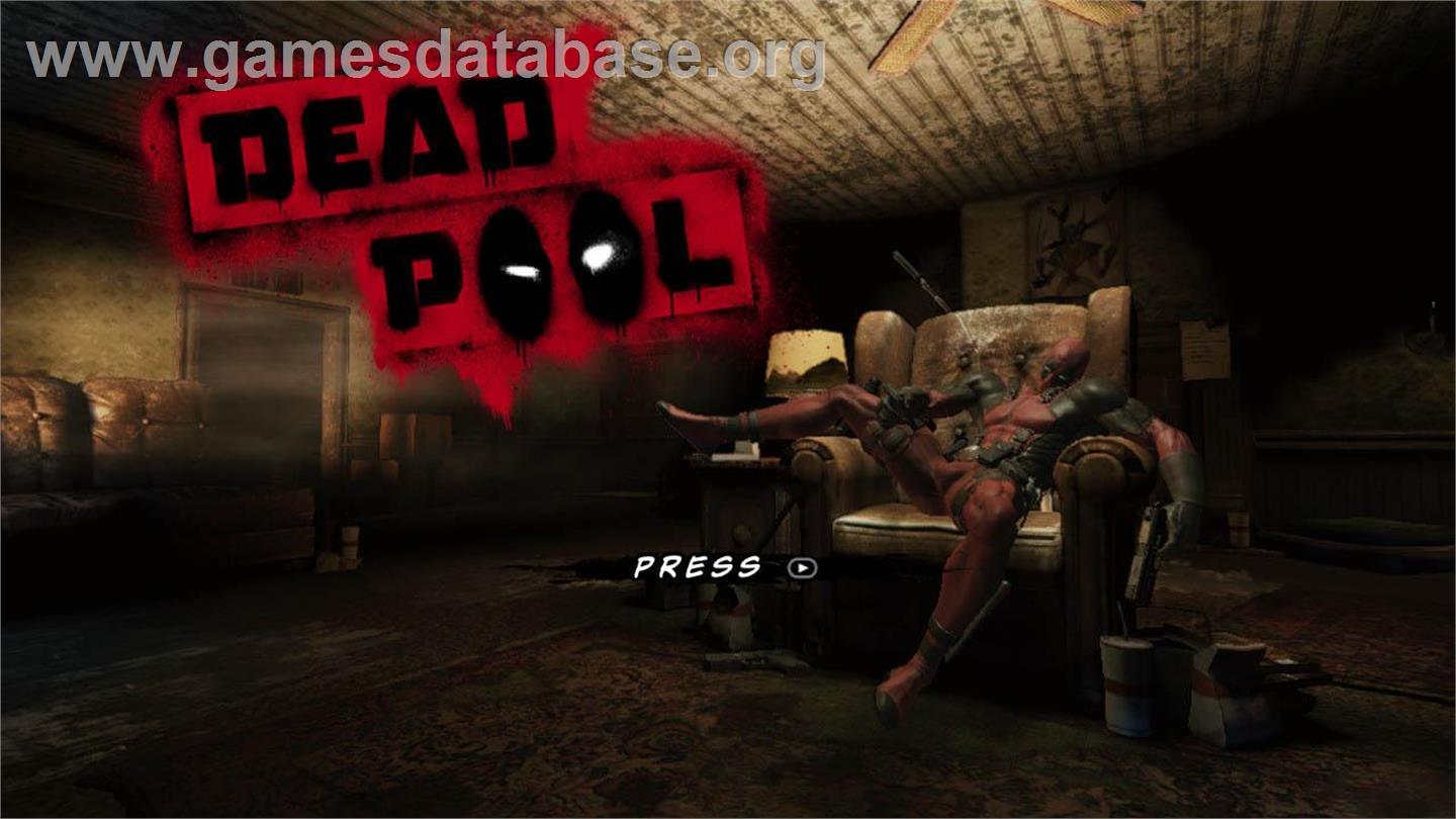 Deadpool - Microsoft Xbox 360 - Artwork - Title Screen