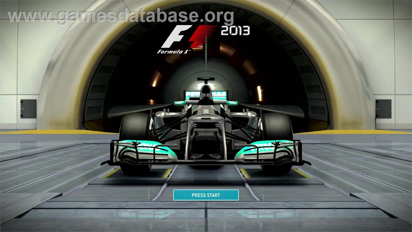 F1 2013 - Microsoft Xbox 360 - Artwork - Title Screen