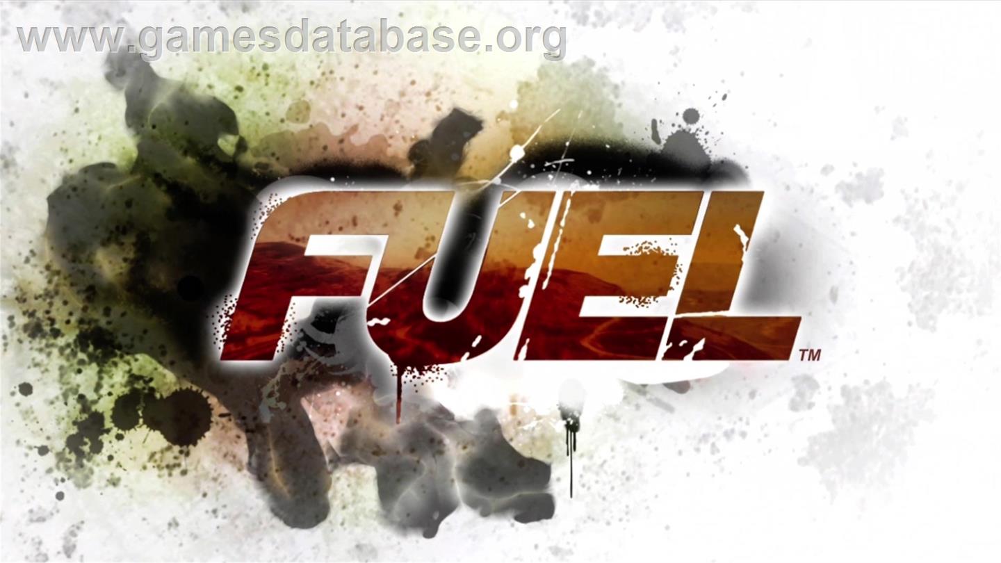 FUEL - Microsoft Xbox 360 - Artwork - Title Screen