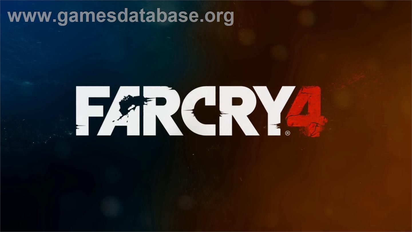 Far Cry 4 - Microsoft Xbox 360 - Artwork - Title Screen