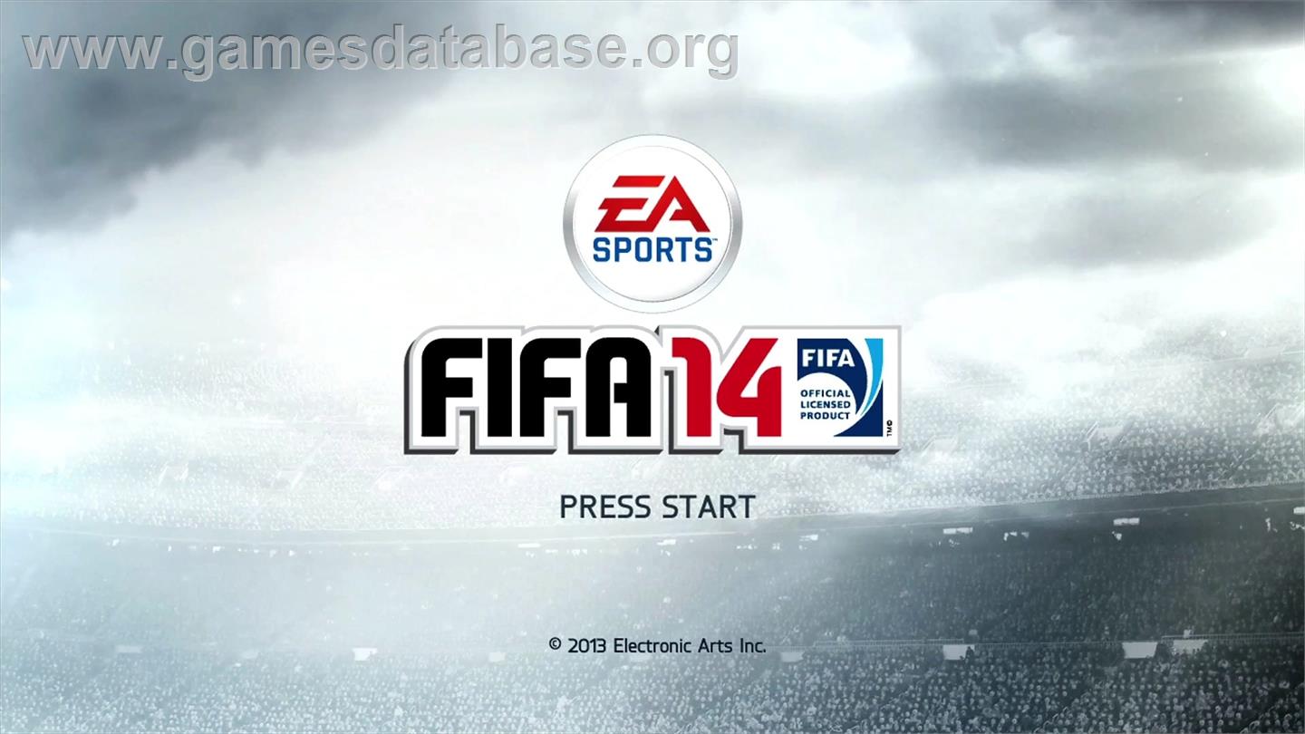 Fifa 14 - Microsoft Xbox 360 - Artwork - Title Screen
