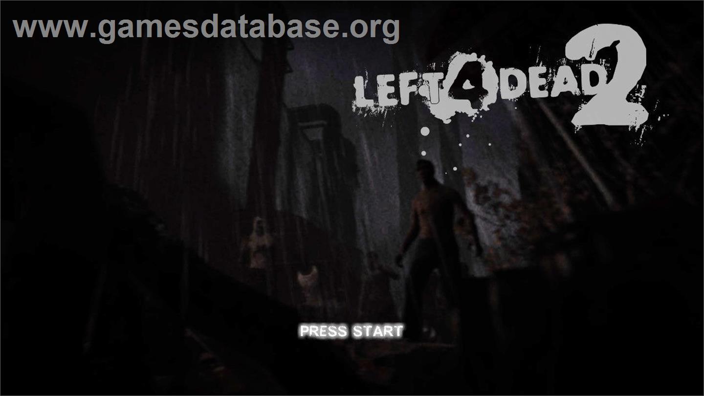Left 4 Dead 2 - Microsoft Xbox 360 - Artwork - Title Screen