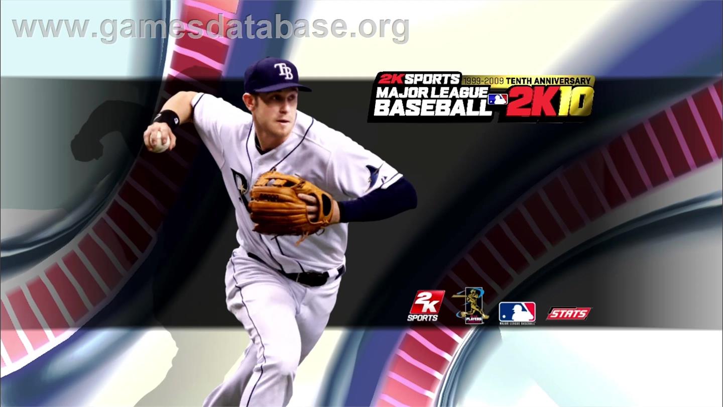 Major League Baseball 2k10 - Microsoft Xbox 360 - Artwork - Title Screen