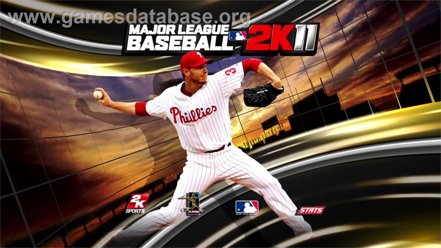 Major League Baseball 2k11 - Microsoft Xbox 360 - Artwork - Title Screen