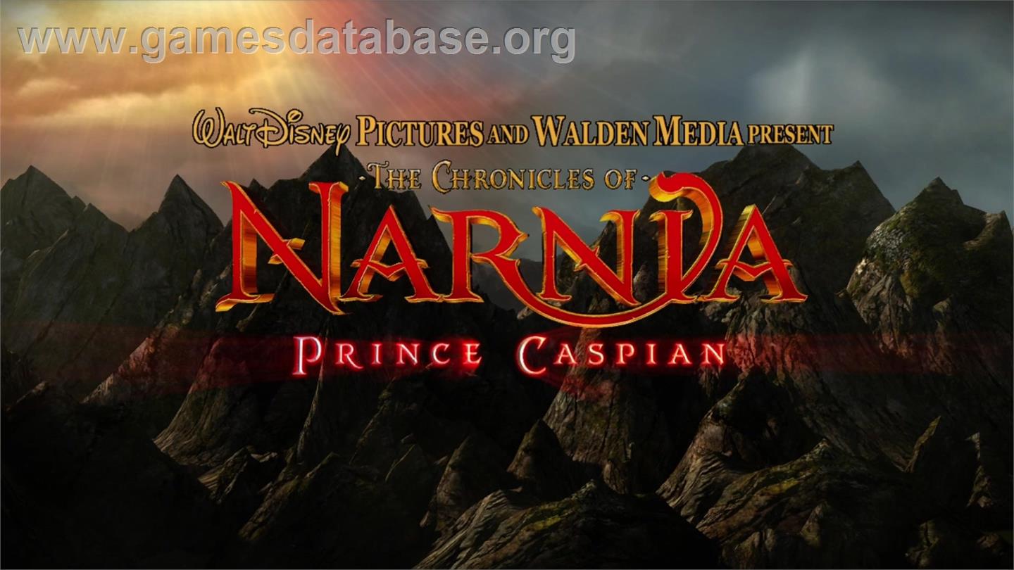 Monde De Narnia - Chapitre 2 - Le Prince Caspian, Le - Microsoft Xbox 360 - Artwork - Title Screen