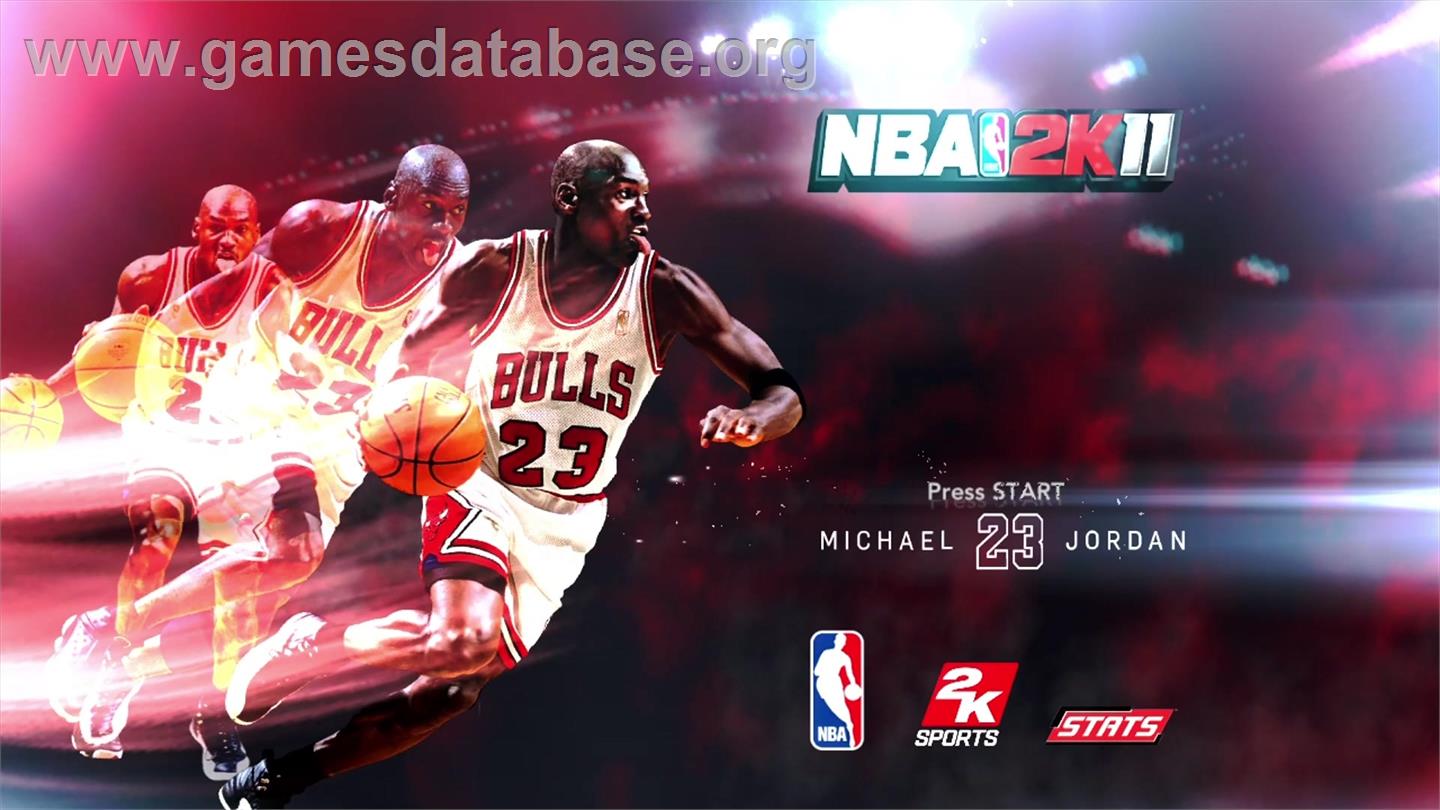 NBA 2K11 - Microsoft Xbox 360 - Artwork - Title Screen