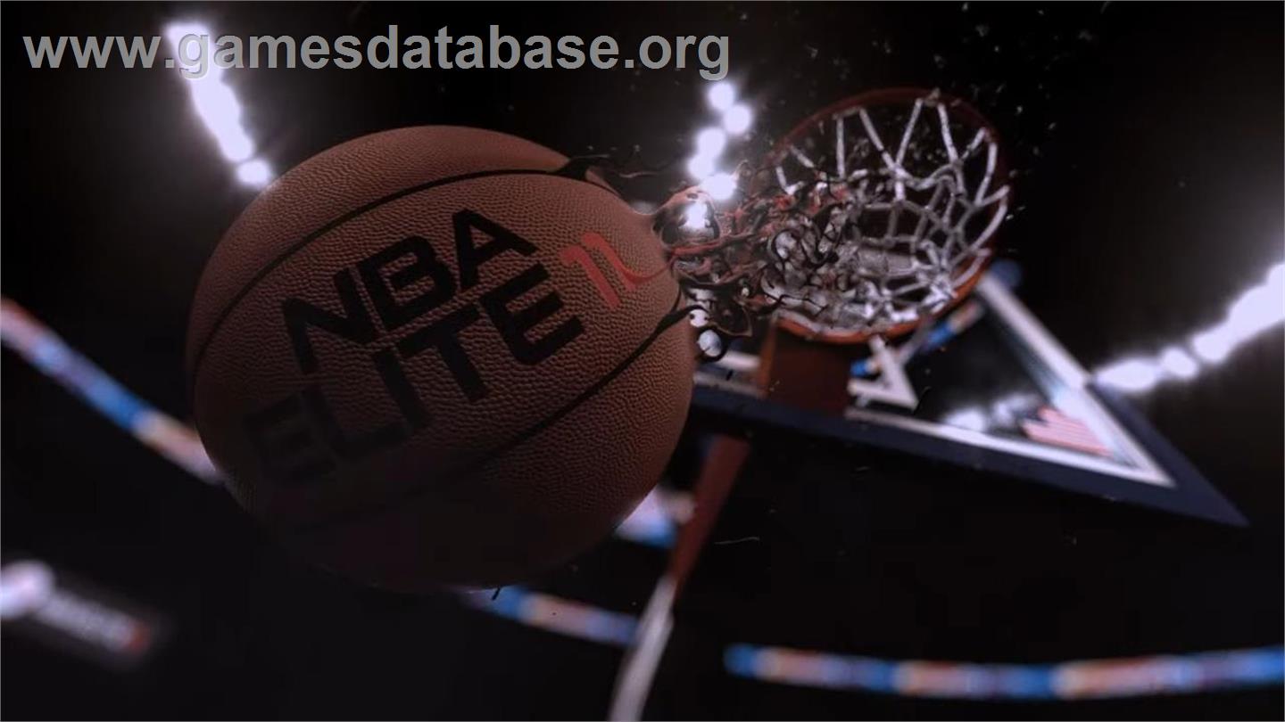NBA ELITE 11 - Microsoft Xbox 360 - Artwork - Title Screen