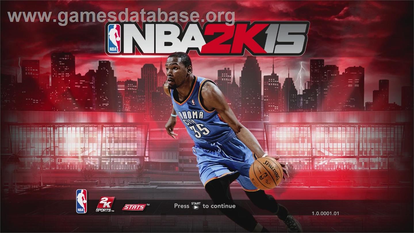 Nba 2k15 - Microsoft Xbox 360 - Artwork - Title Screen