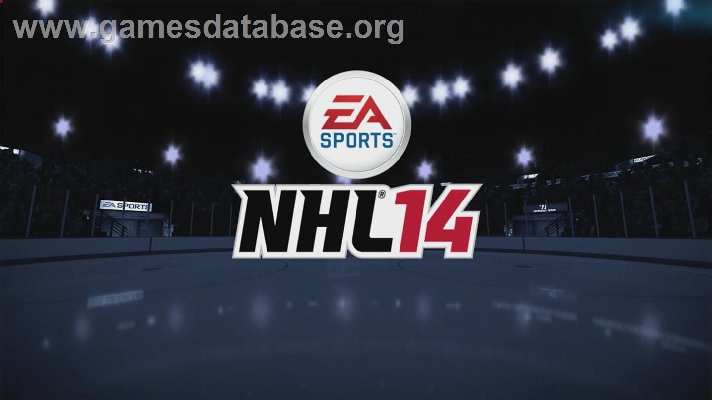 Nhl 14 - Microsoft Xbox 360 - Artwork - Title Screen
