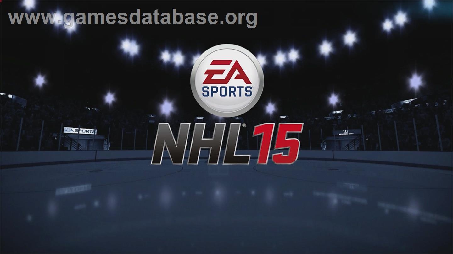 Nhl 15 - Microsoft Xbox 360 - Artwork - Title Screen
