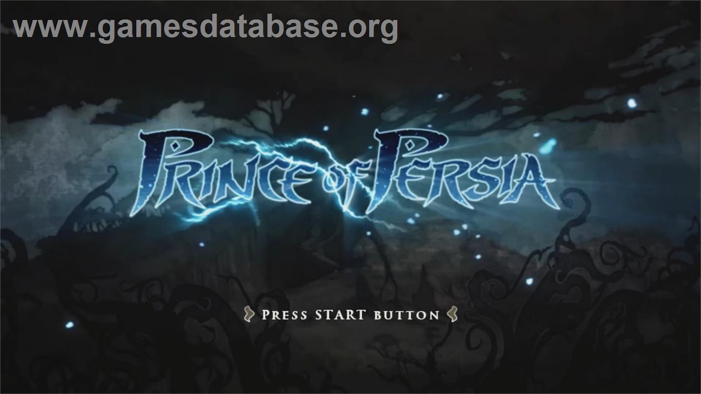 Prince Of Persia - Microsoft Xbox 360 - Artwork - Title Screen