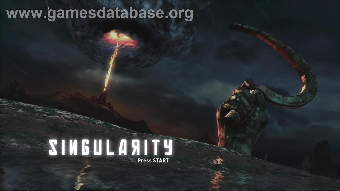 Singularity - Microsoft Xbox 360 - Artwork - Title Screen